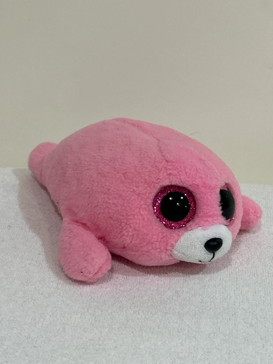 Ty Beanie Boo Pink Seal Plush