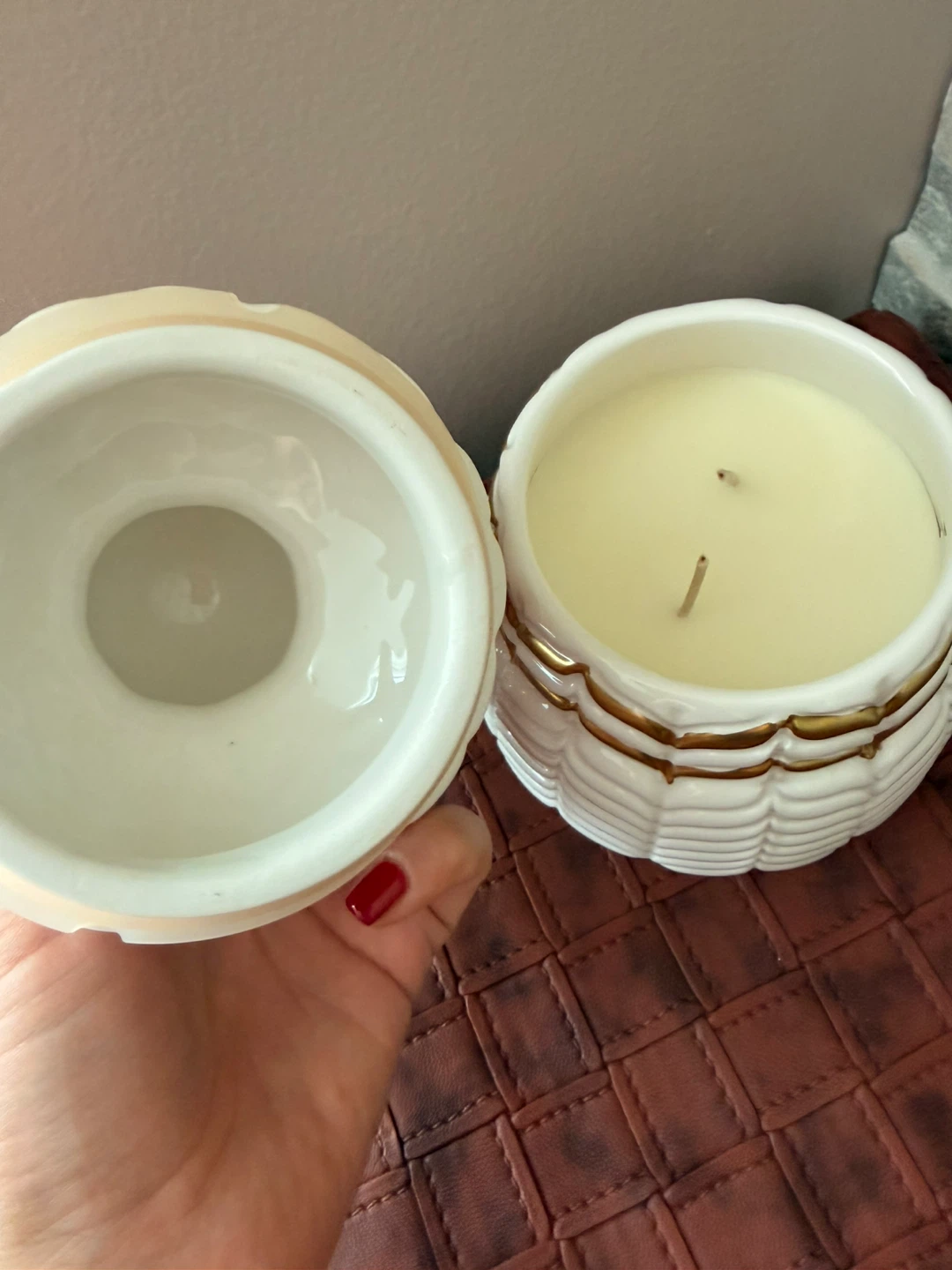 Decorative Candle with Lid🏆 - photo 3