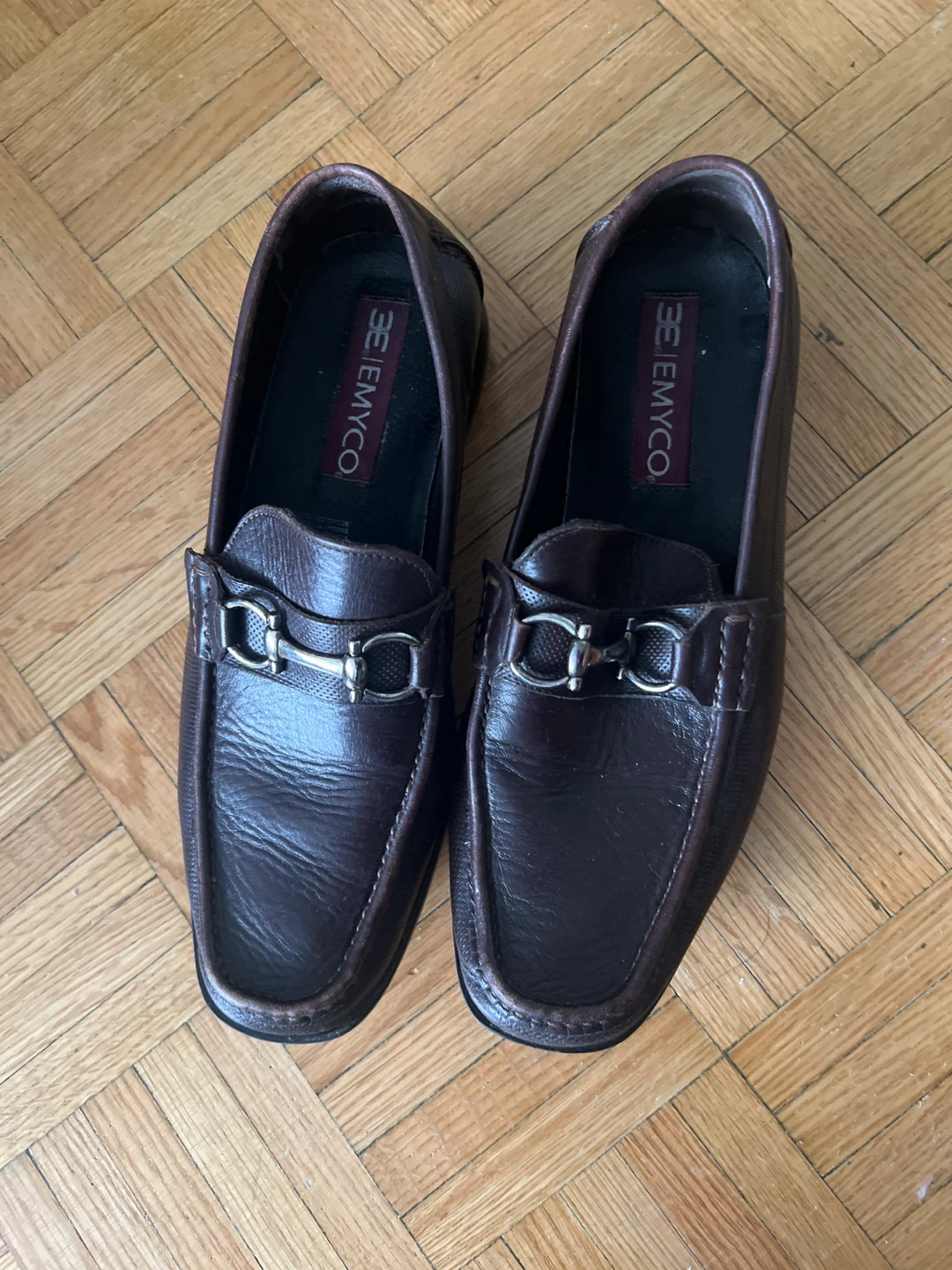 Eemyco Brown Leather Loafers