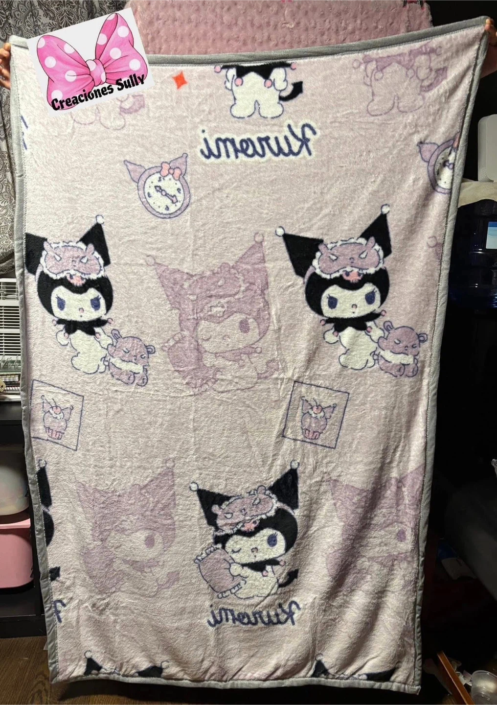 Kuromi Blanket - Super Cute!