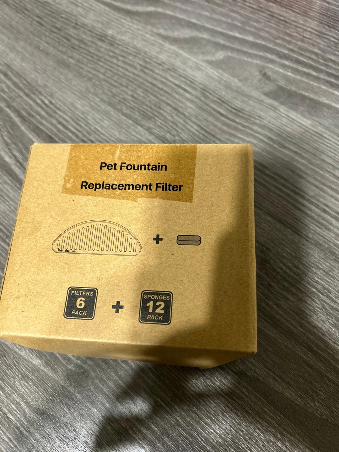 NEW-Pet Fountain Replacement Filter - 6 Filters + 12 Sponges - photo 4