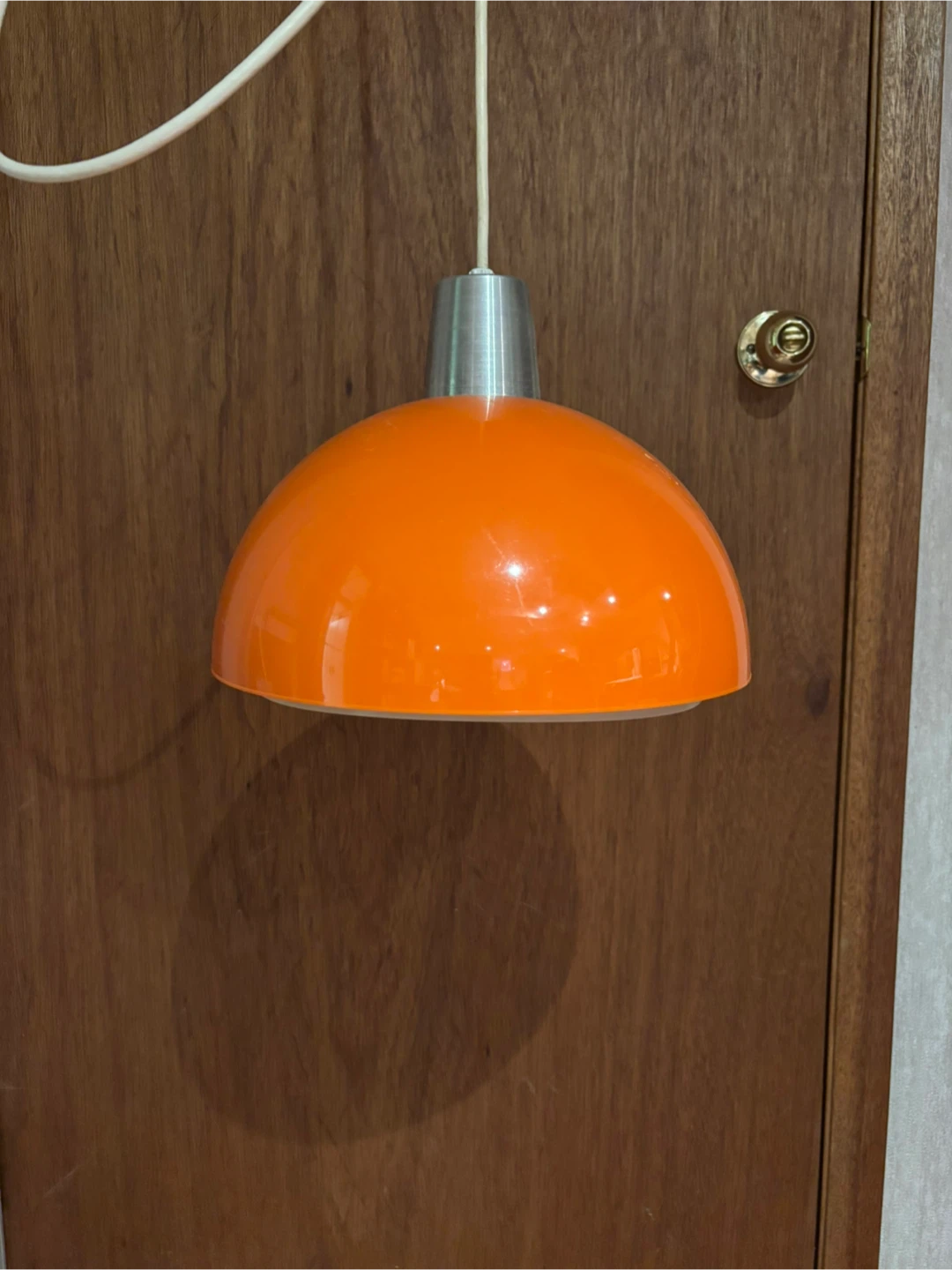 Vintage Orange Pendant Lamp