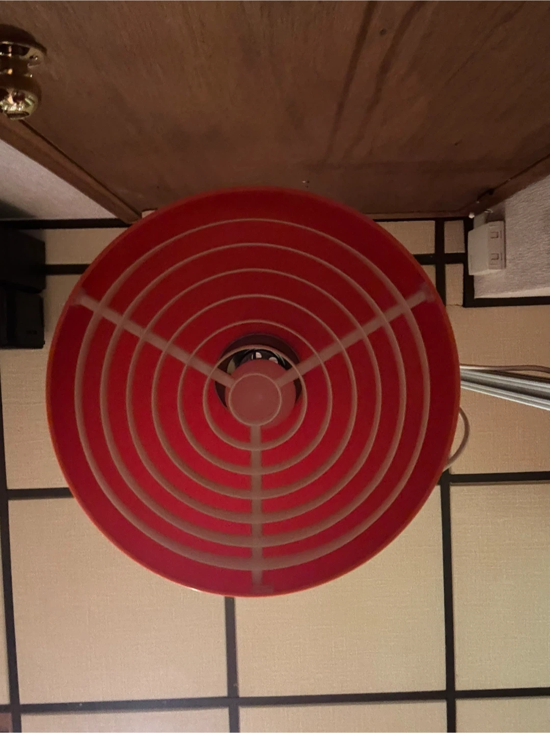 Vintage Orange Pendant Lamp - photo 2