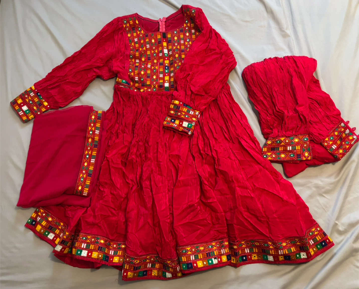 Red Traditional Dress