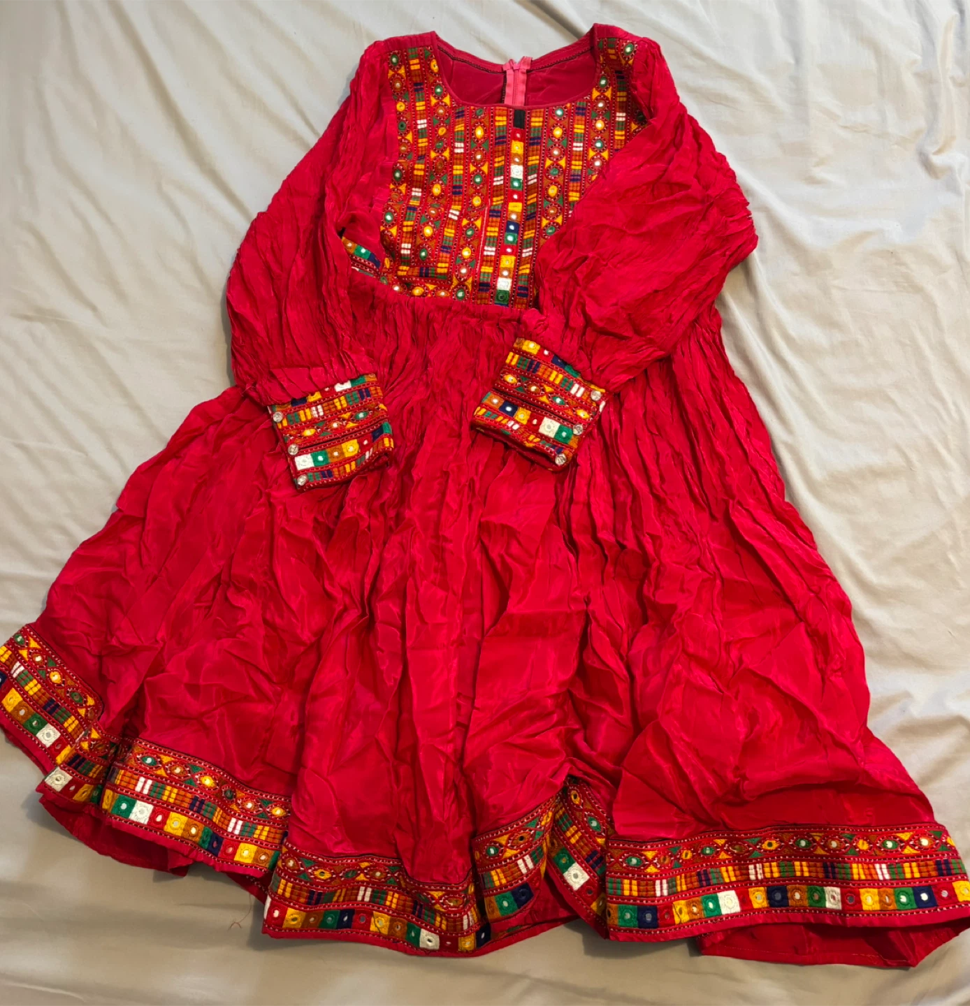 Red Traditional Dress - photo 2