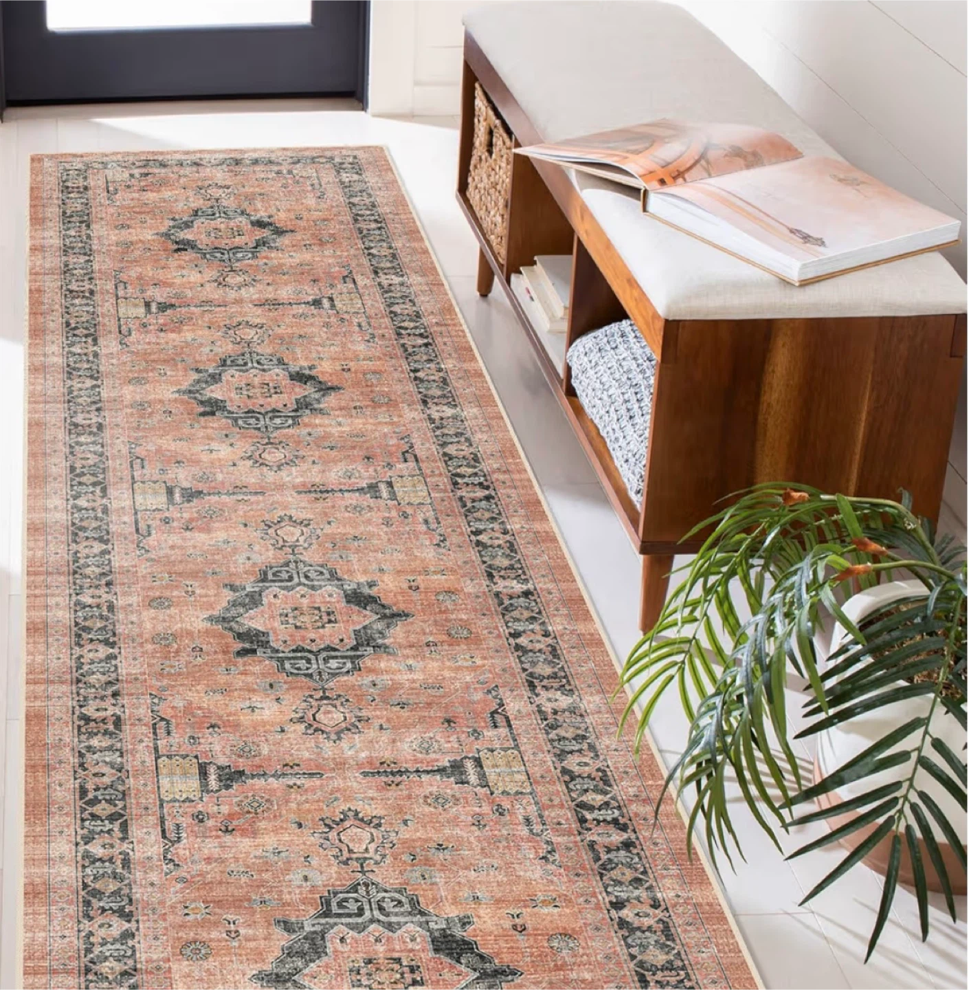 Hallway Runner Rug - 2'6x14 Kitchen Rugs Entryway - photo 3