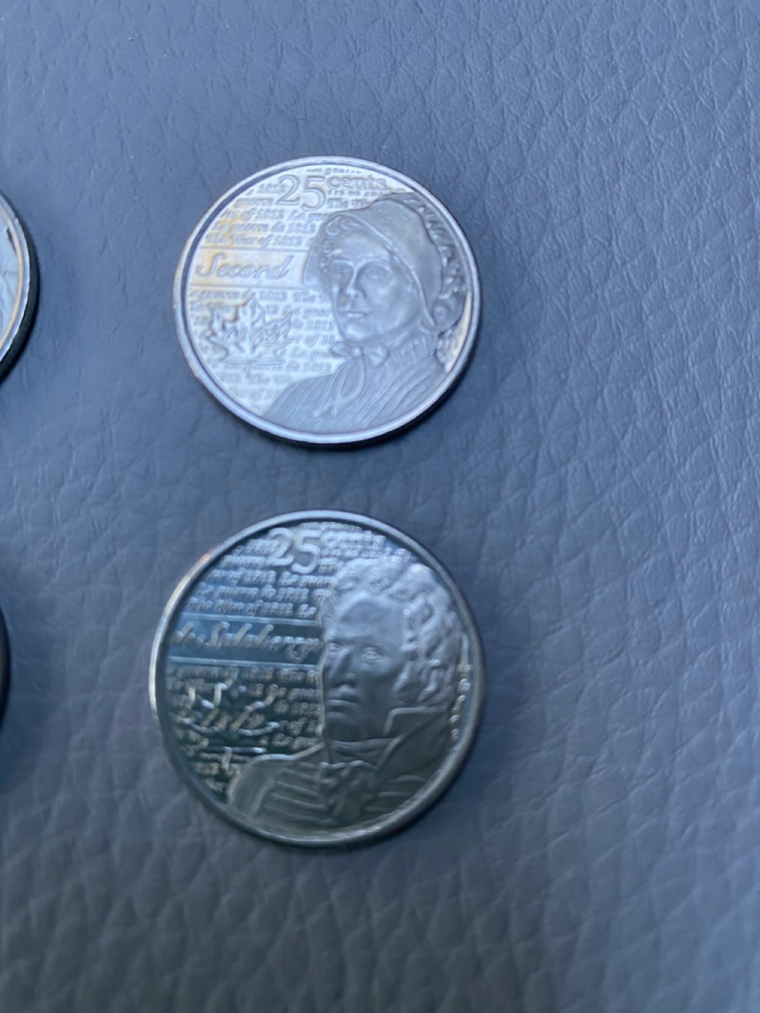 24 coins - War of 1812 Canadian 25 Cents Coins - photo 3
