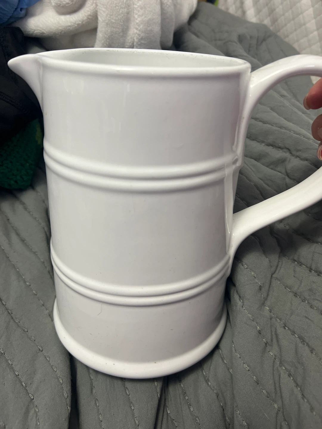 Chefology White Pitcher & Tree Plate Set - photo 3