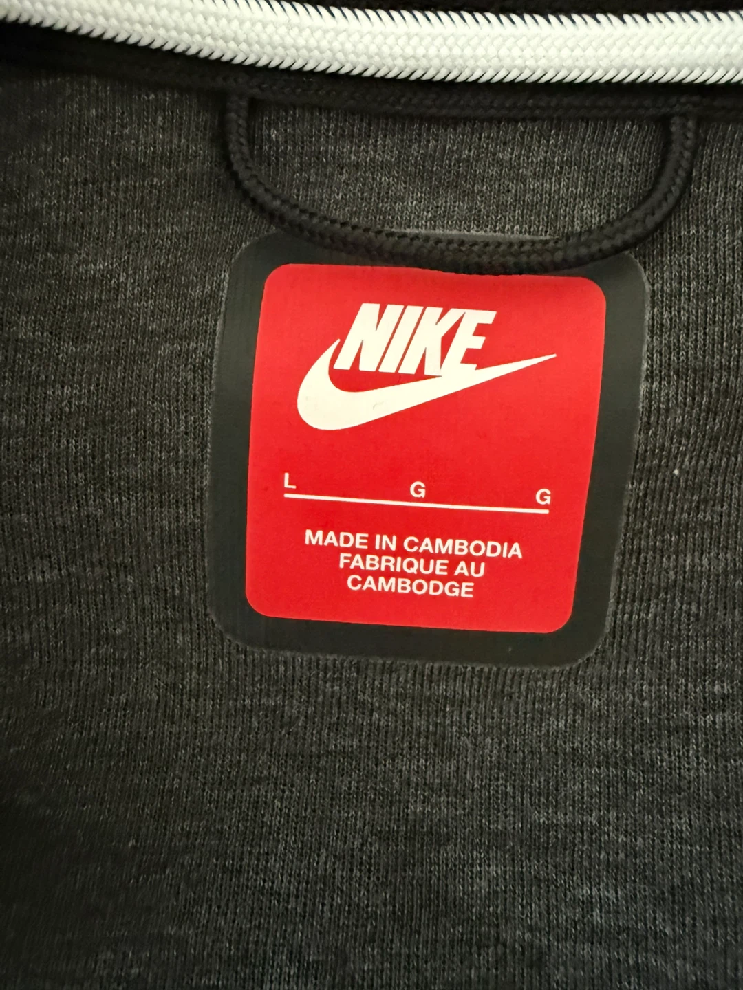 Nike Tech Fleece Full-Zip Hoodie - Grey, Large - photo 2