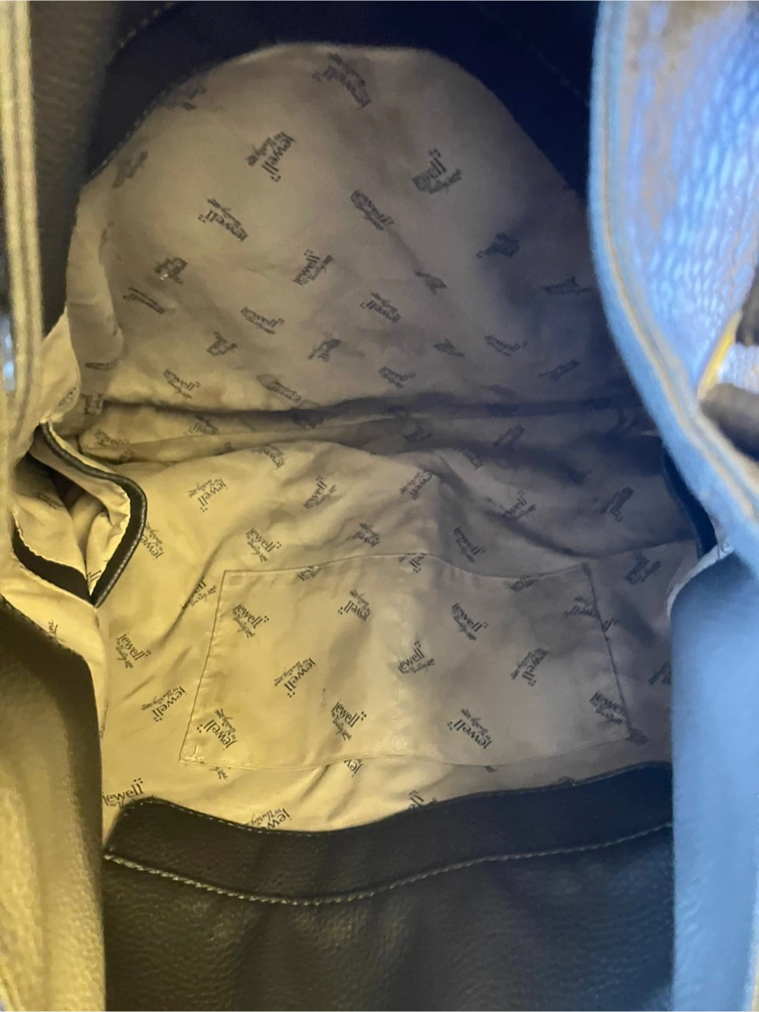 Jewell Grey Snakeskin Tote Bag - photo 5