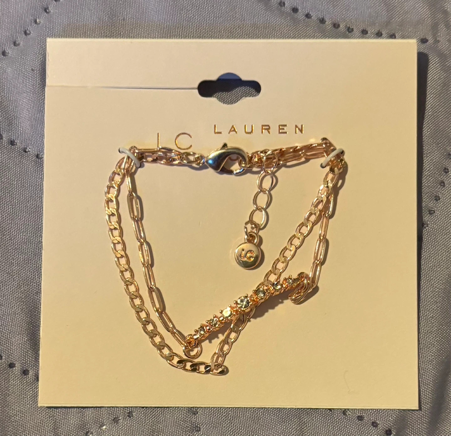 Brand New-Lauren Conrad Rose Gold Bracelet - New