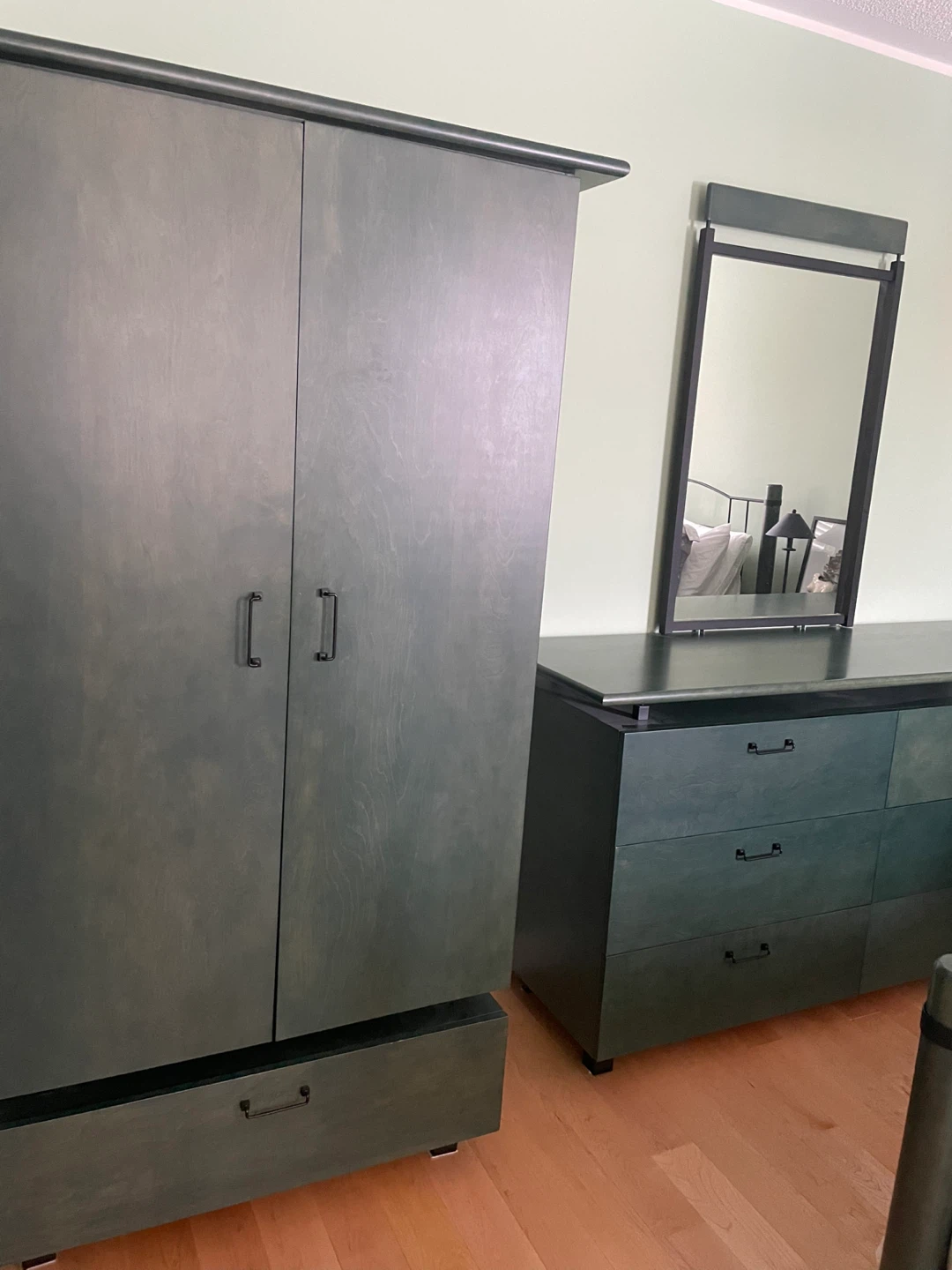 Wardrobe & Dresser with Mirror