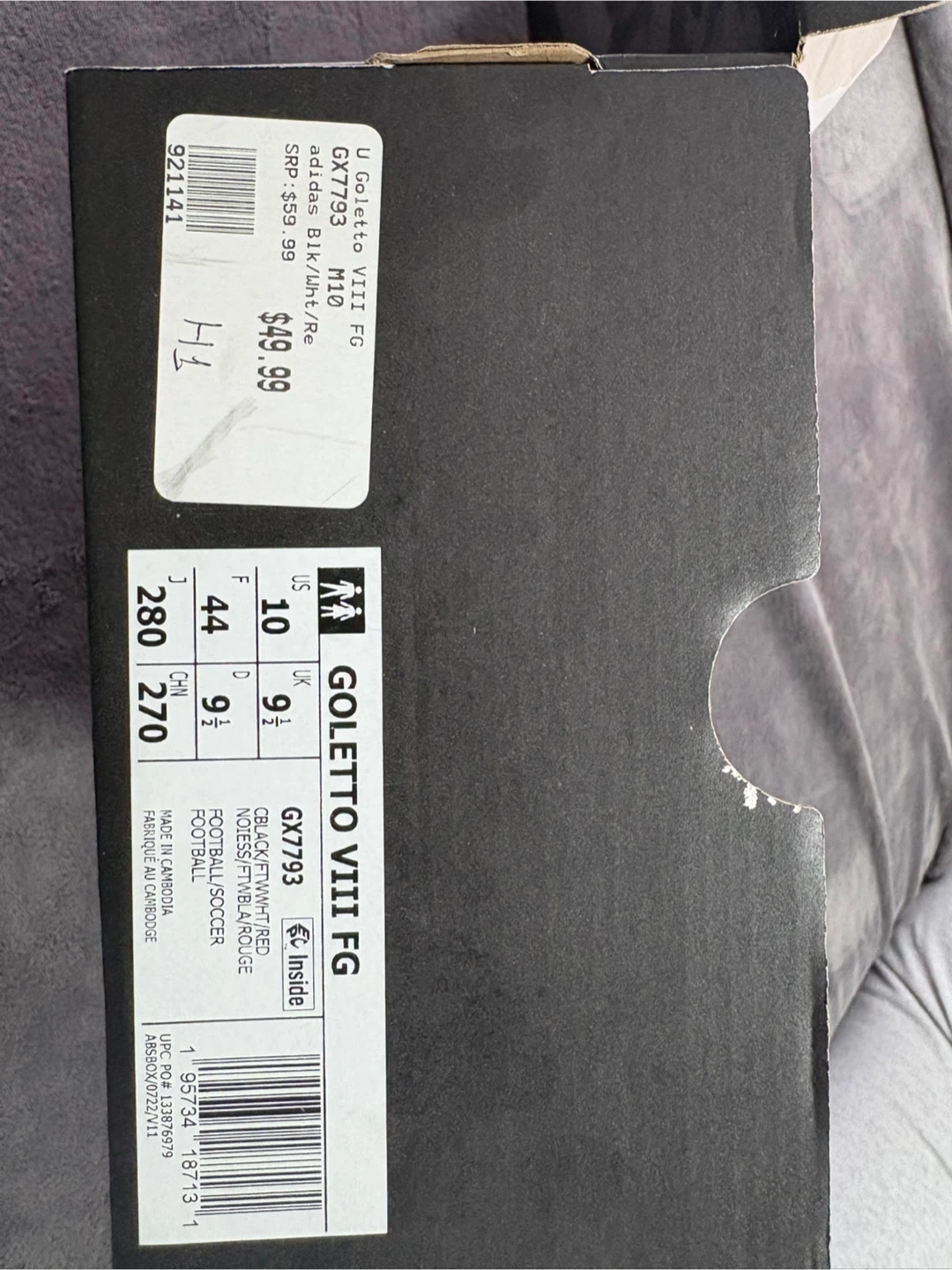 Adidas Goletto VII FG Soccer Cleats - photo 5