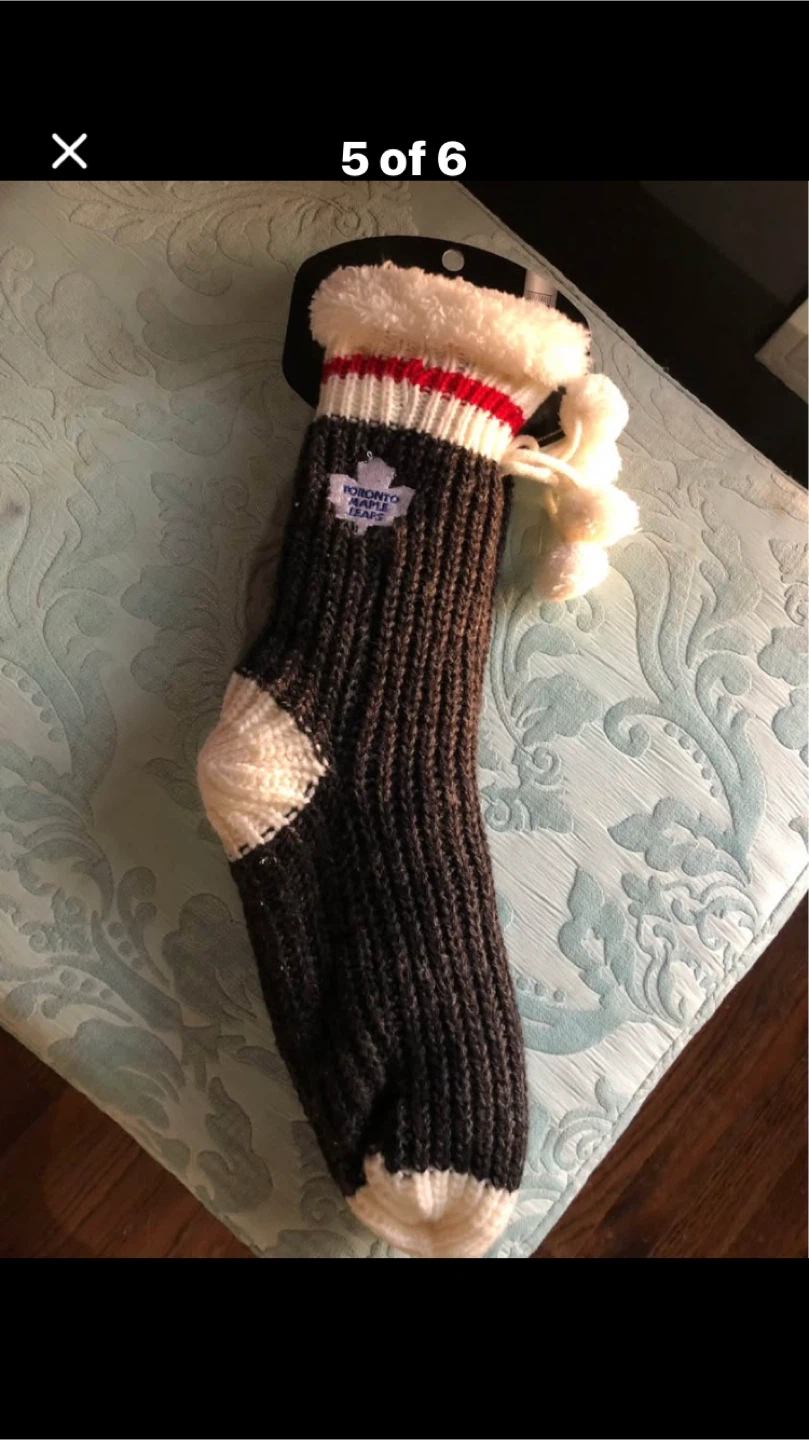 Toronto Maple Leafs Cozy Socks/Slippers - photo 5