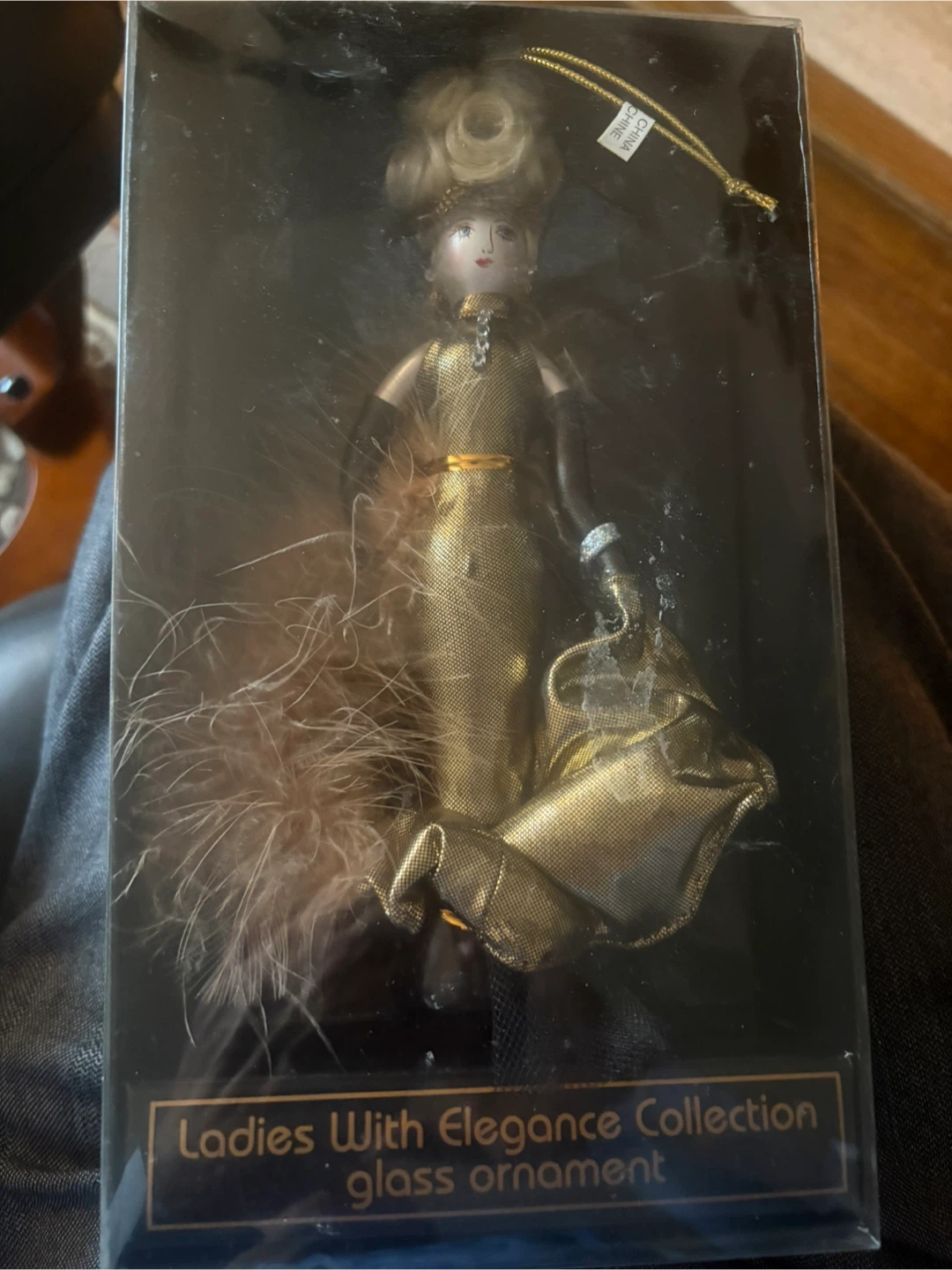 Ladies With Elegance Glass Ornament 🥕