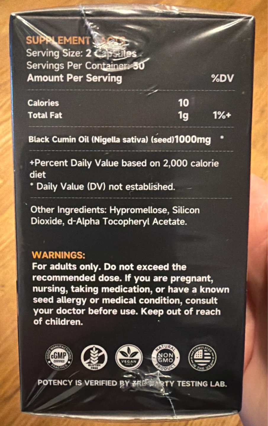 Nutrineat Black Seed Oil - 60 Capsules - photo 4