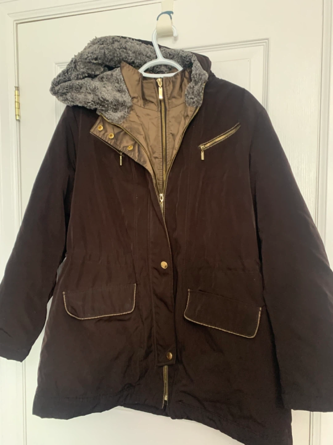 Liz Claiborne Outerwear Brown, Size XL - photo 2