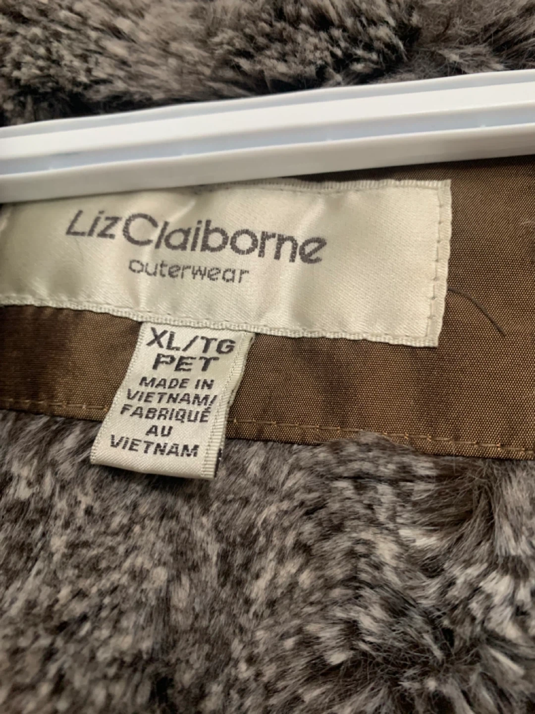 Liz Claiborne Outerwear Brown, Size XL - photo 3