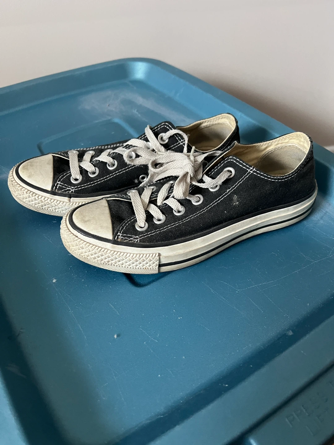 Converse All Star Low Top - Black, Size 6.5 - photo 2