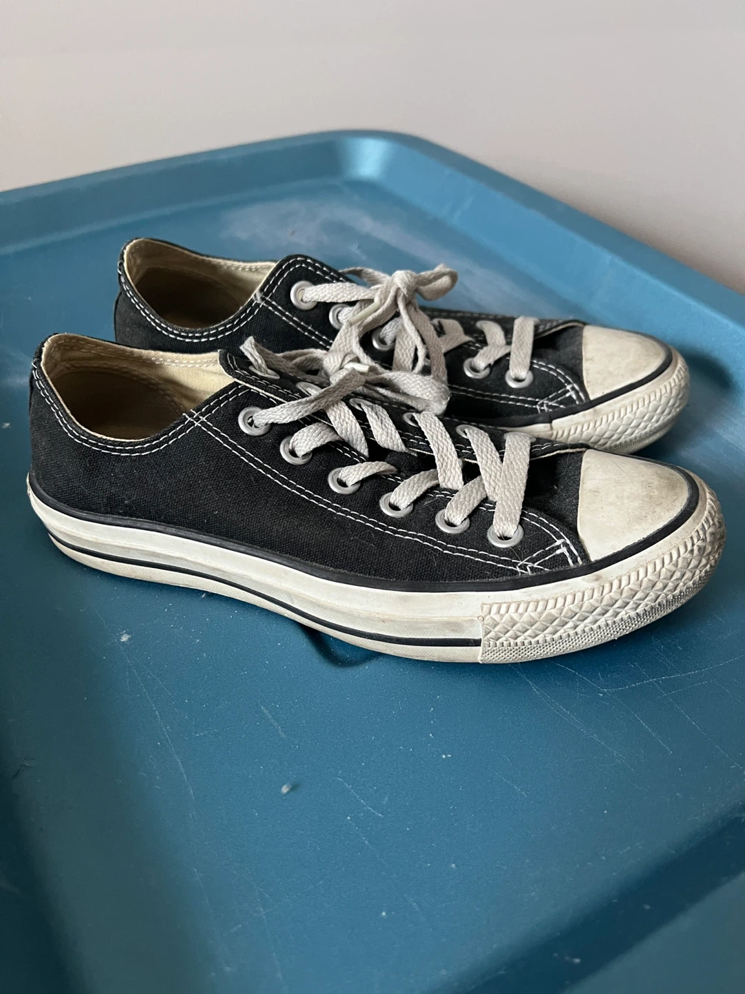 Converse All Star Low Top - Black, Size 6.5