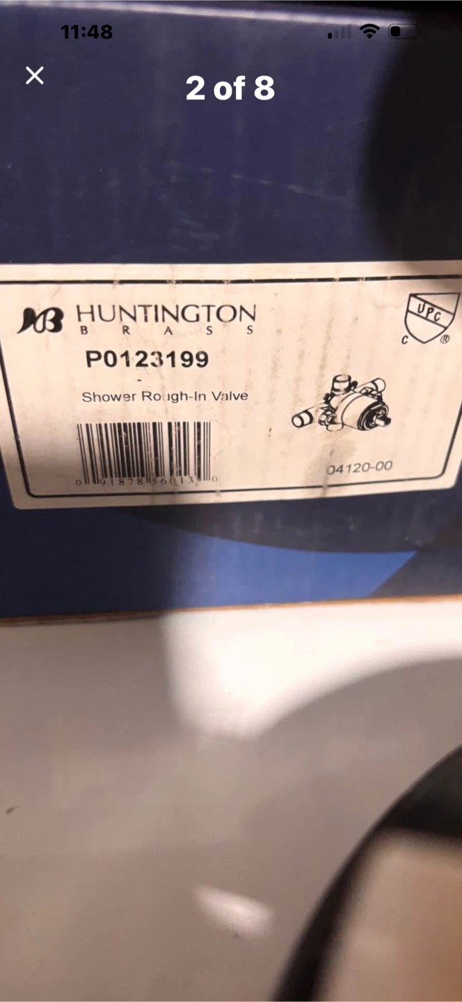 Huntington Brass Shower Rough-in Valve P0123199 - photo 3