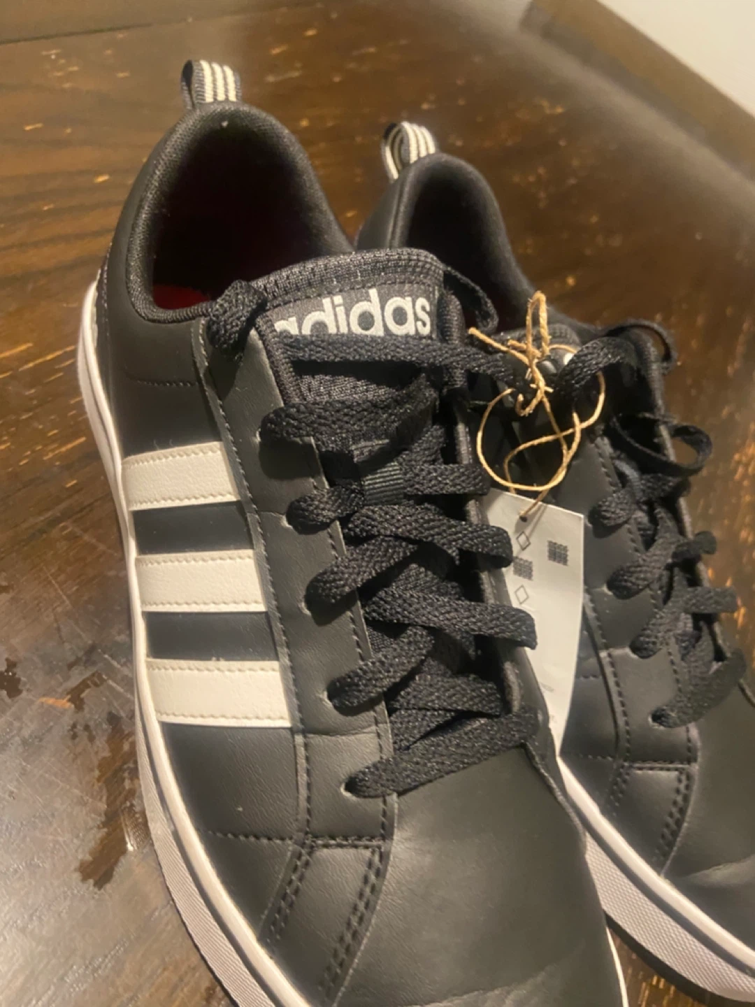 Adidas Breaknet Shoes - Black/White, Size US 9 - photo 4
