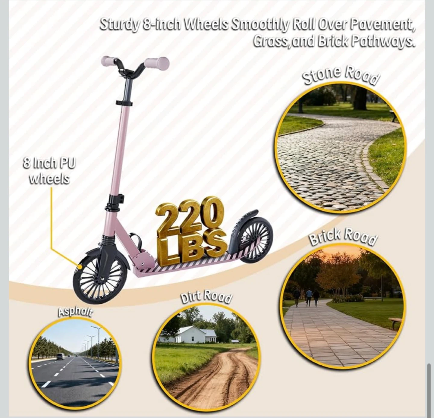 Kids Scooter - Pink - photo 5