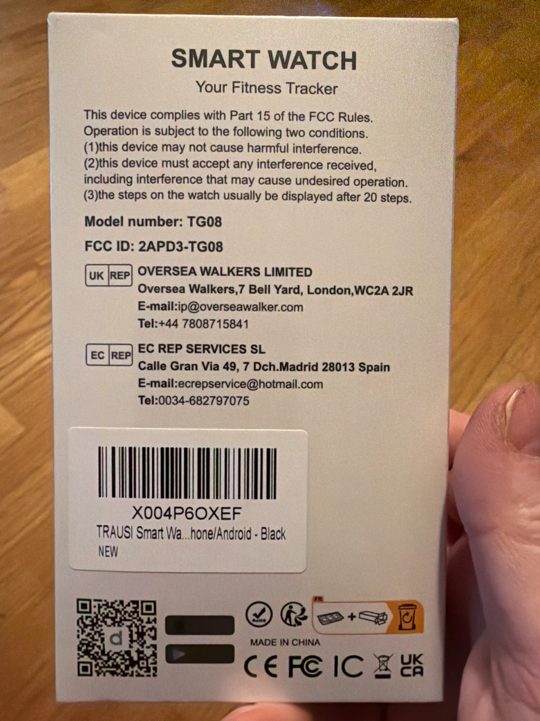 TRAUSI Smartwatch with Bluetooth Call - photo 2