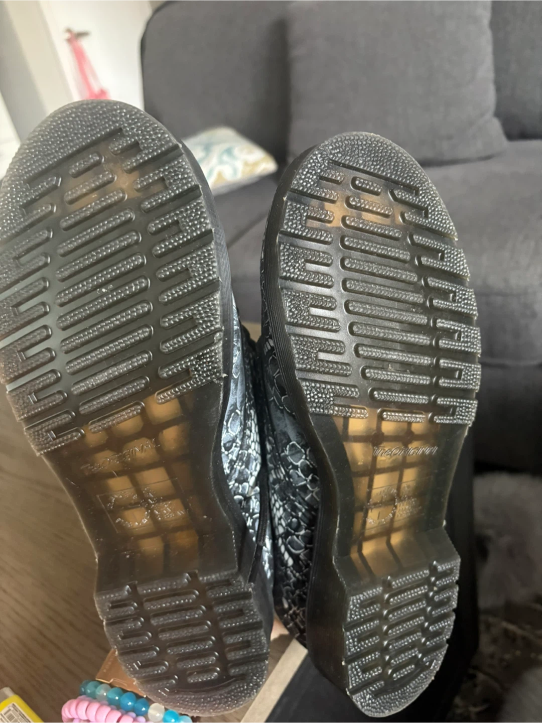 Dr. Martens 38 EU (7 US) Snakeskin Boots - photo 3