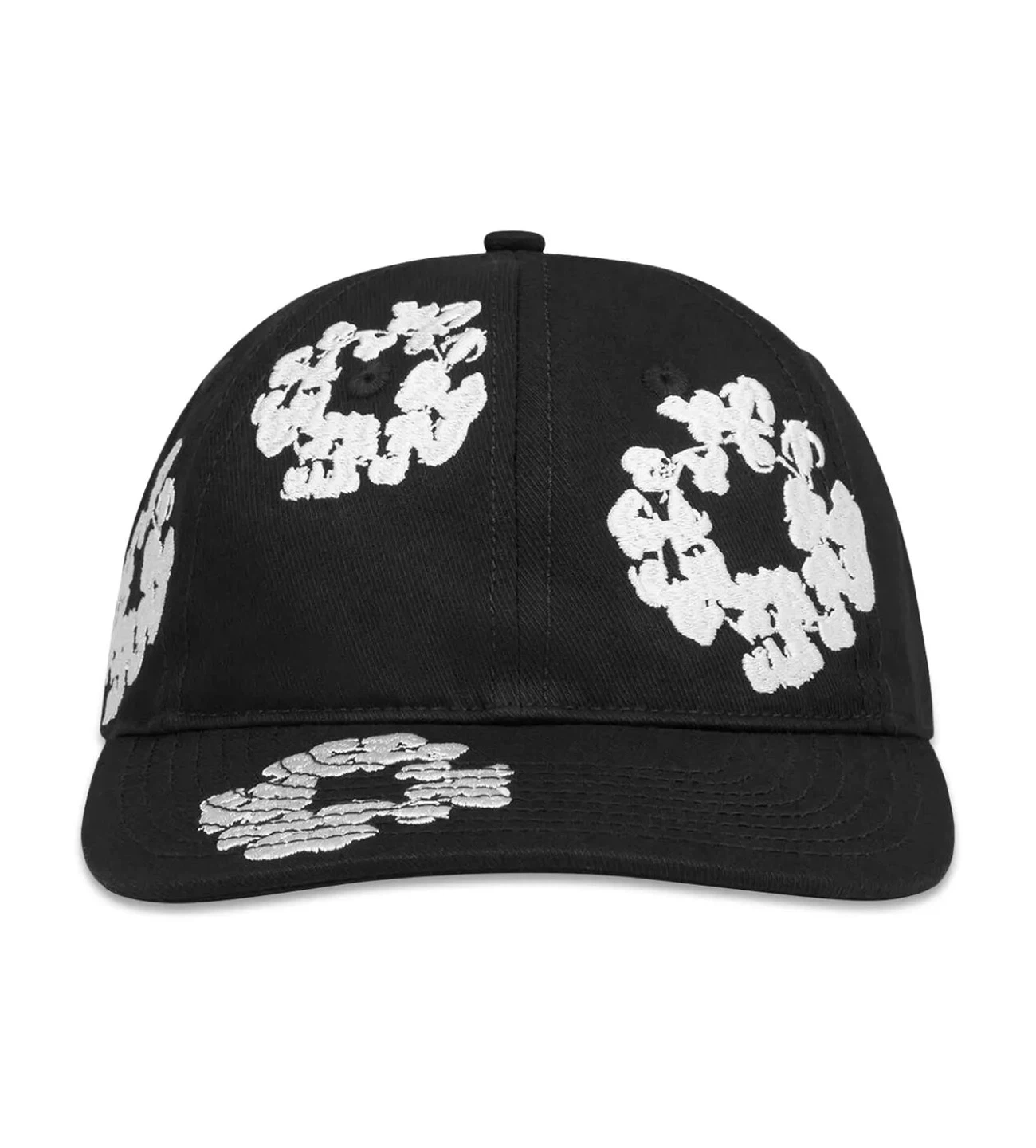 Brain Dead Wreath Snapback Hat - Black