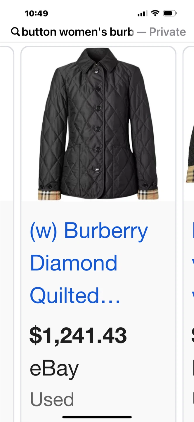 Burberry Brit Quilted Jacket XS - photo 2