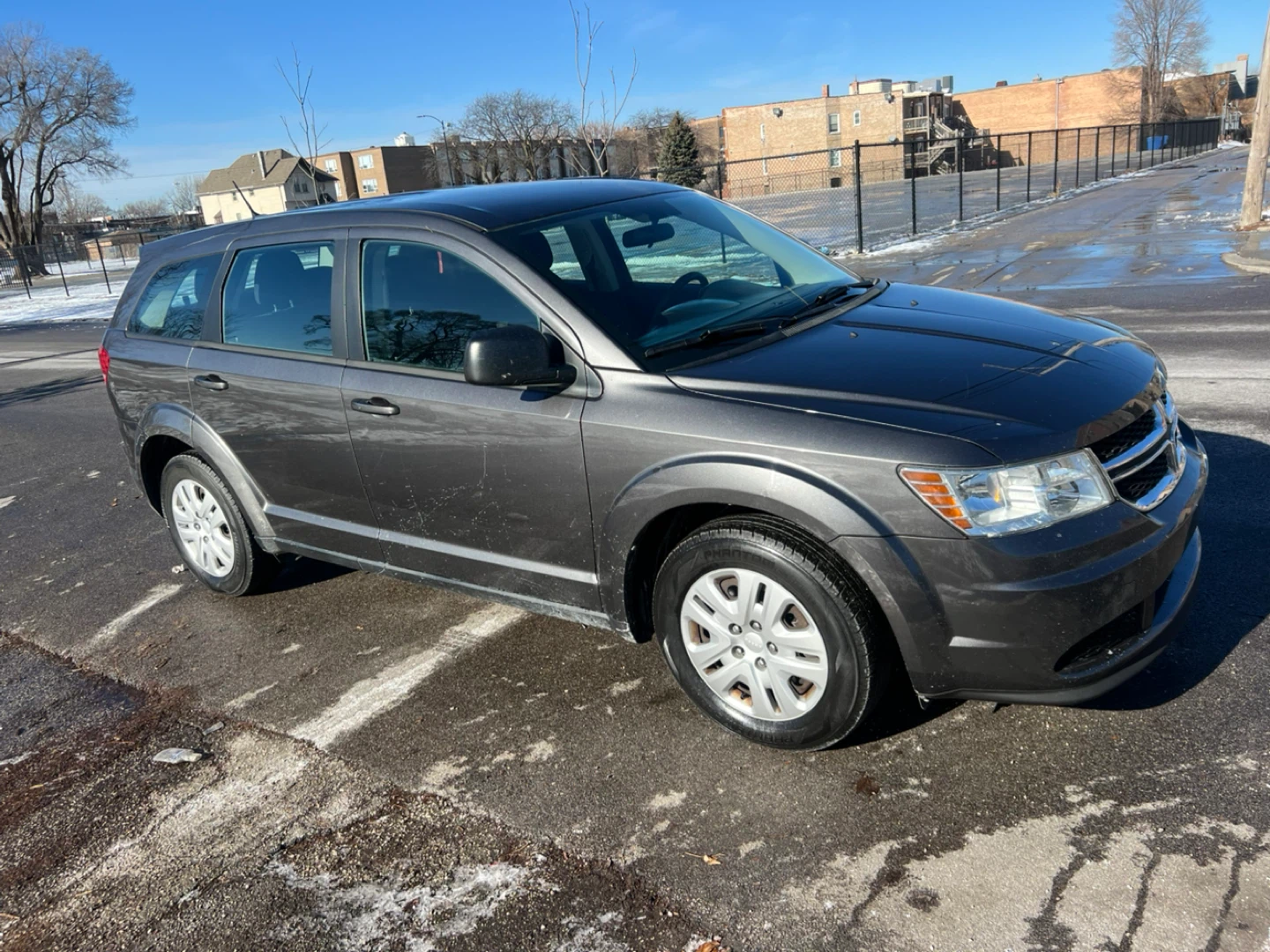 Gray Dodge Journey SUV