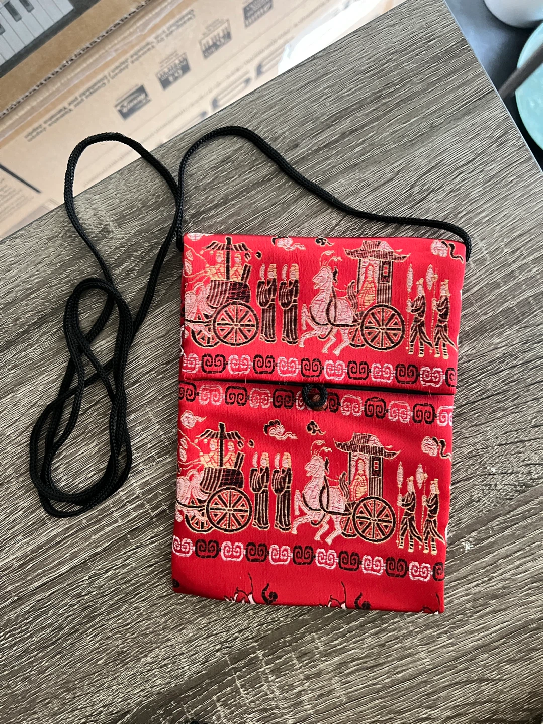 Satin pouch