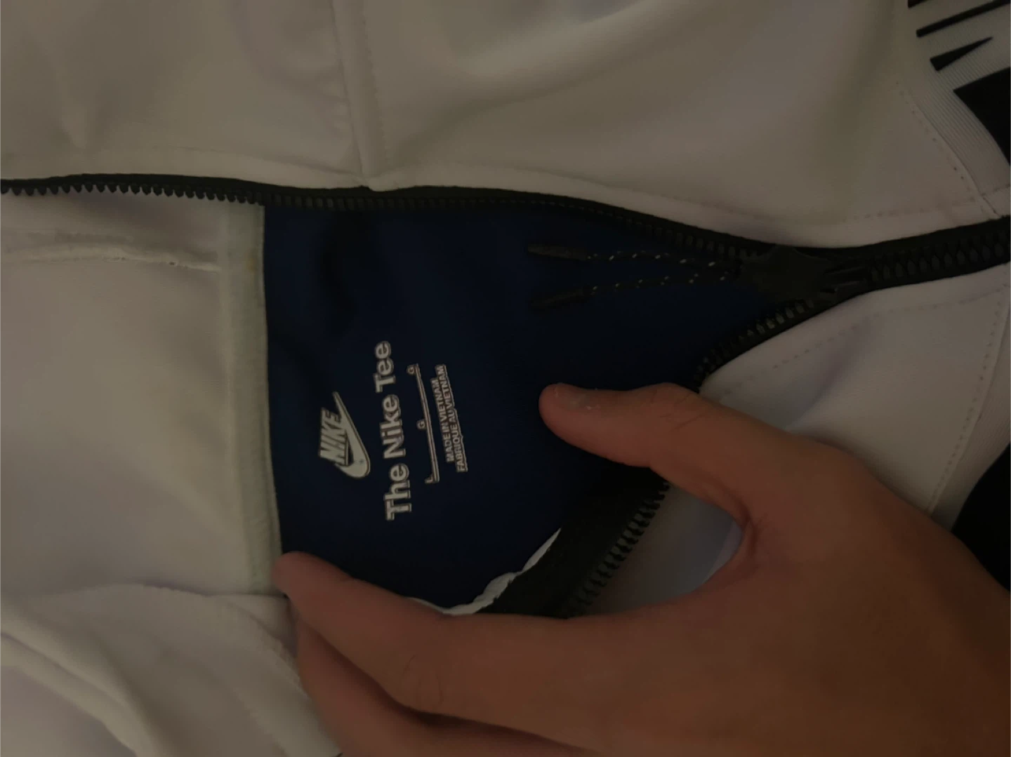Nike Tracksuit - Blue and White - Size Large - photo 3