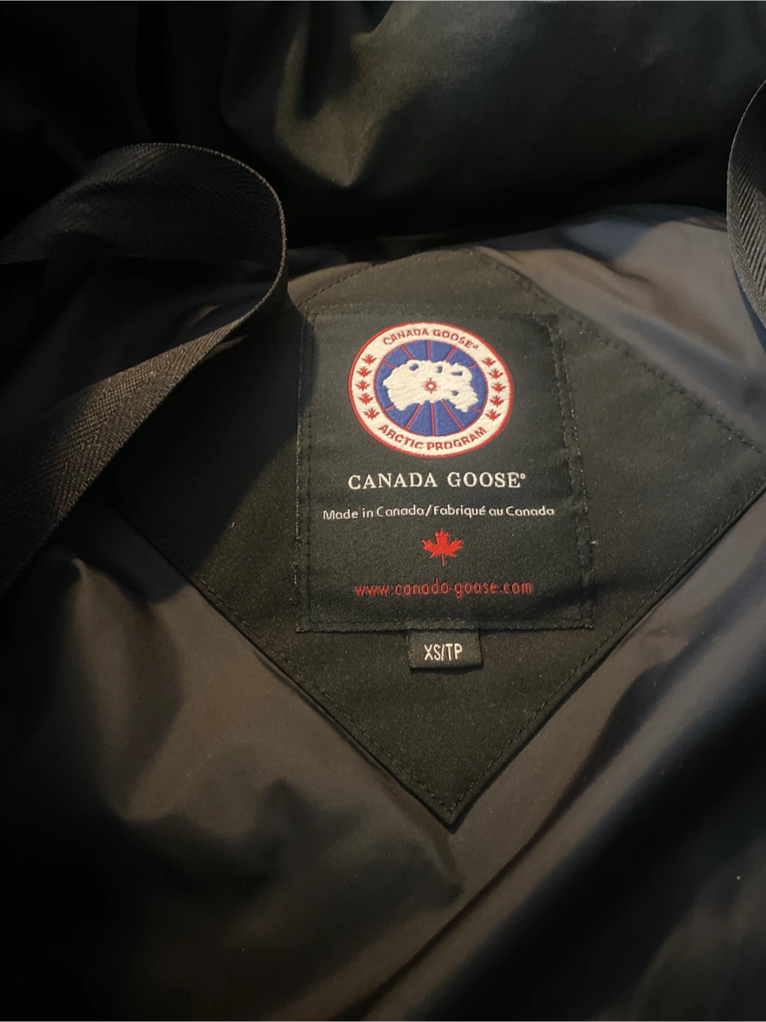 Canada Goose Down Parka - Black, XS - photo 2