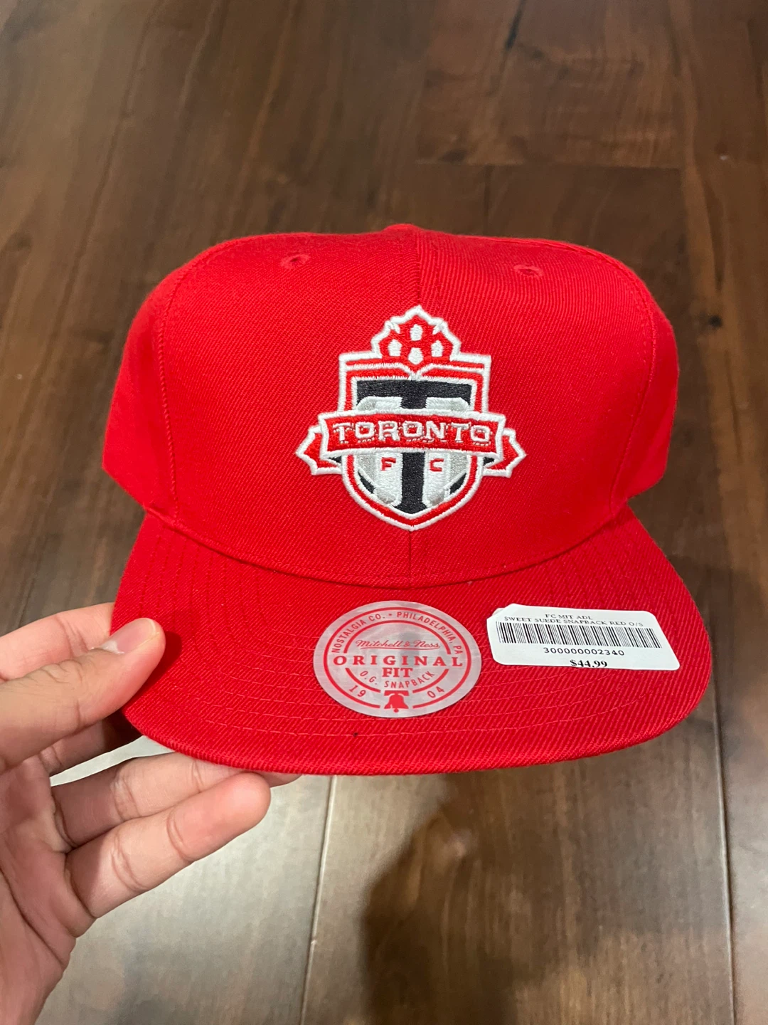 Brand New Mitchell & Ness Toronto FC OG Snapback Hat