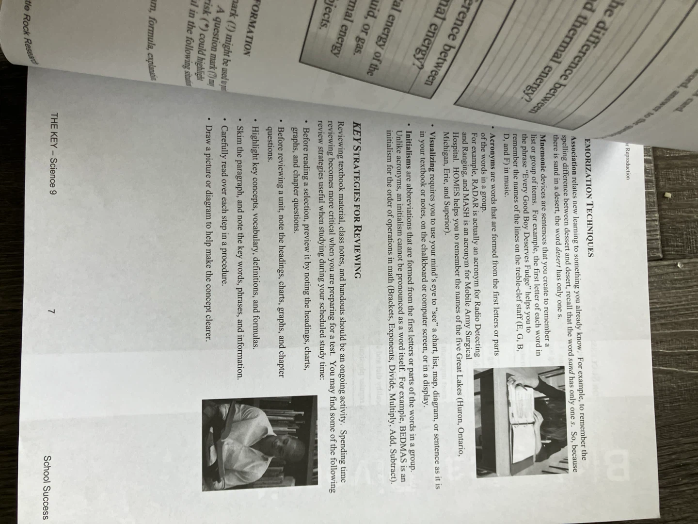 The Key - Science 9 Study Guide - photo 2