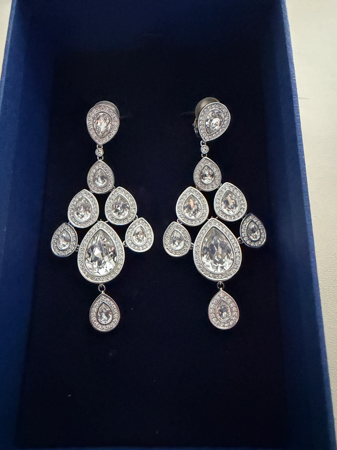 Swarovski Sensation Clip Earrings