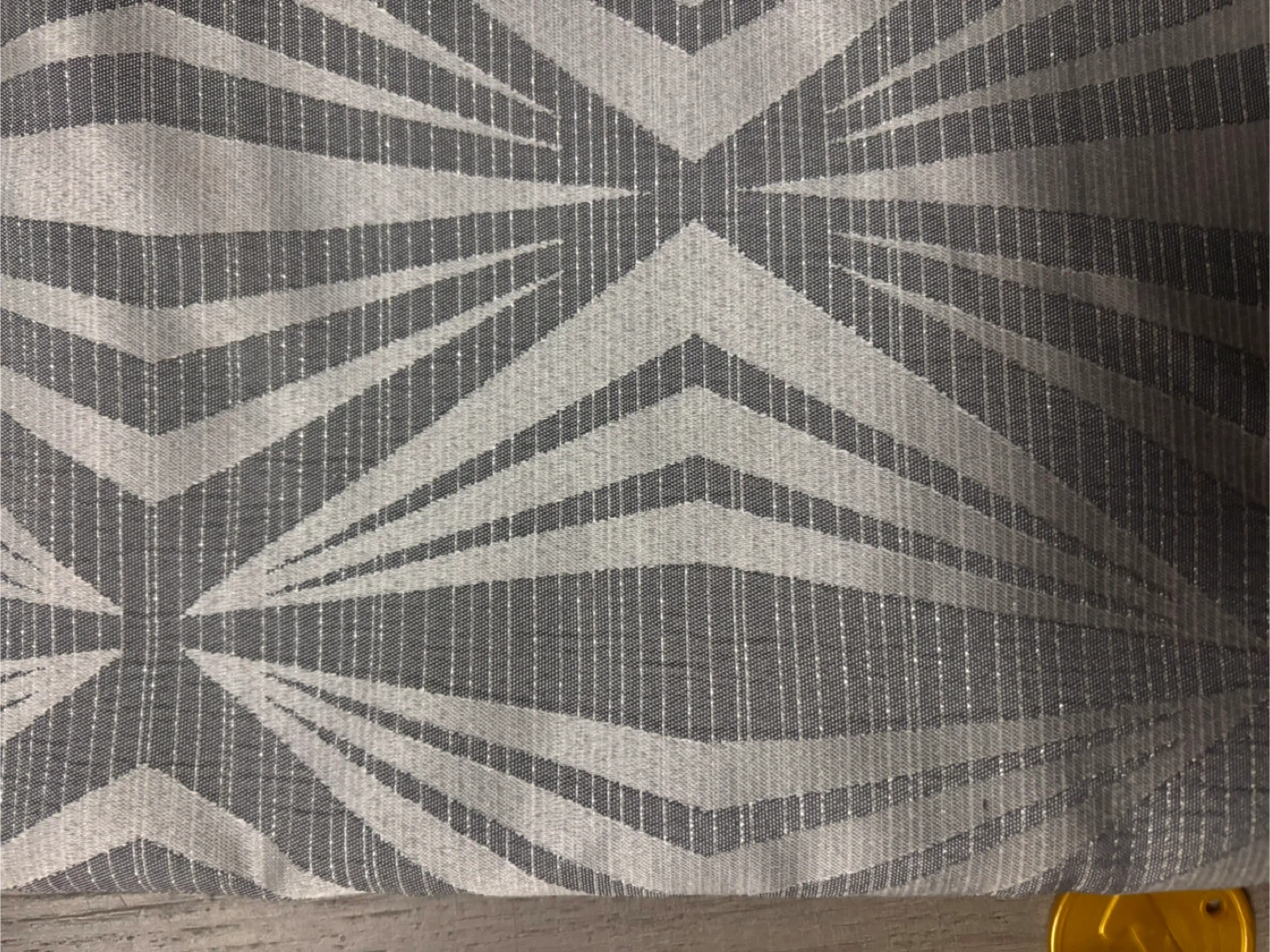 Dainty Home 2 Panel Curtains 76x84 Gray - photo 2