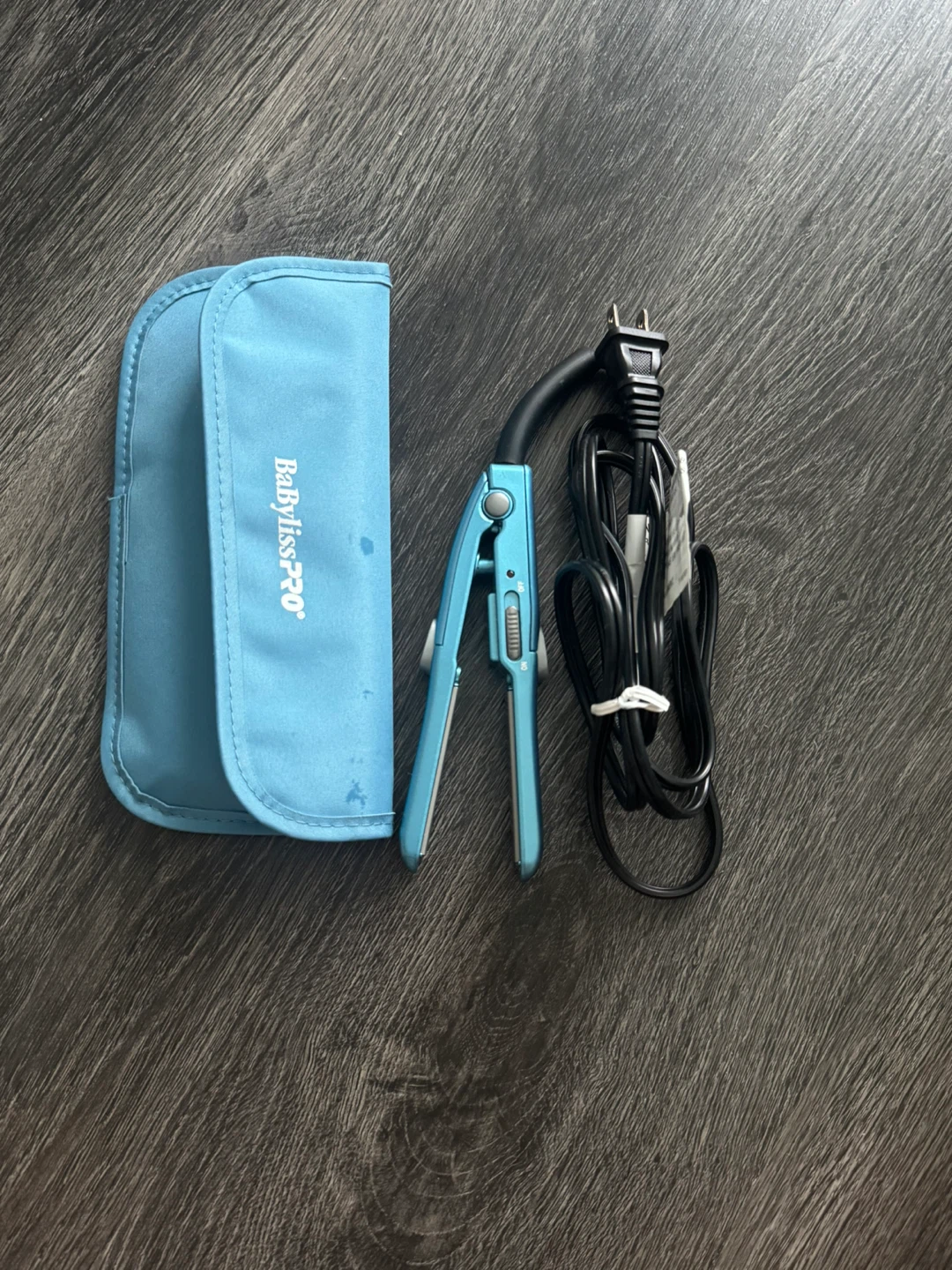 Babyliss Pro Mini Travel Flat Iron - Blue