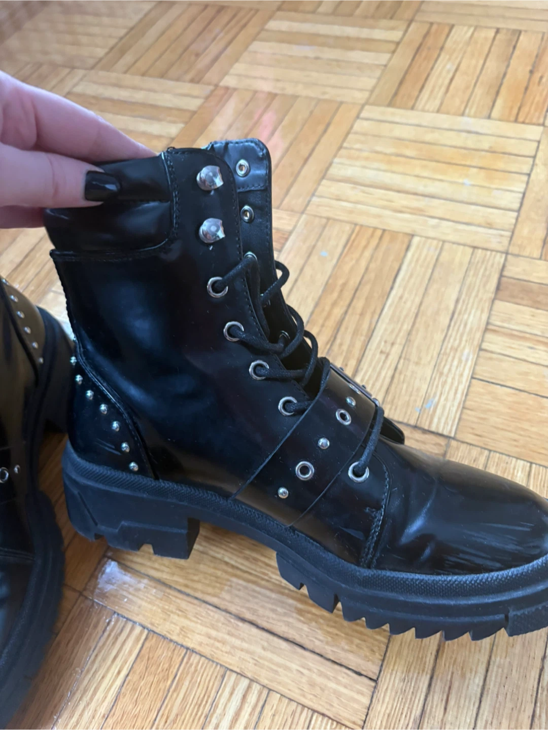 Vero Moda Black Boots - US Size 7 - photo 2