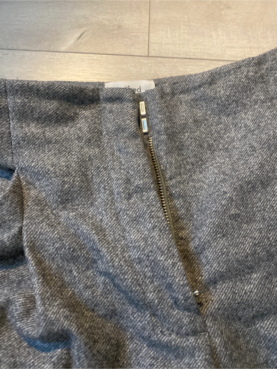 Wilfred Grey Wool Blend Trousers - Size 4 - photo 4