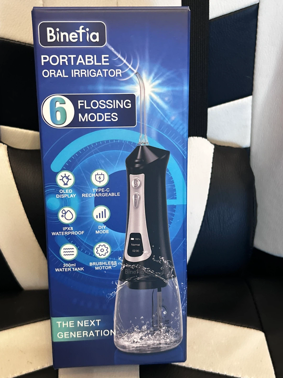 Binefia Portable Oral Irrigator - New in Box!