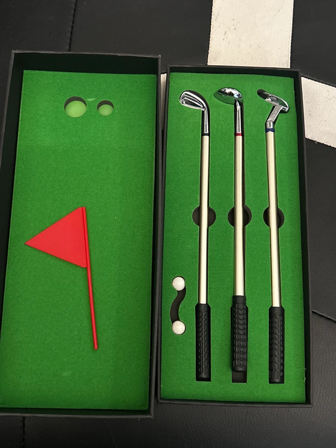 New Golf Club Pen Set with Case