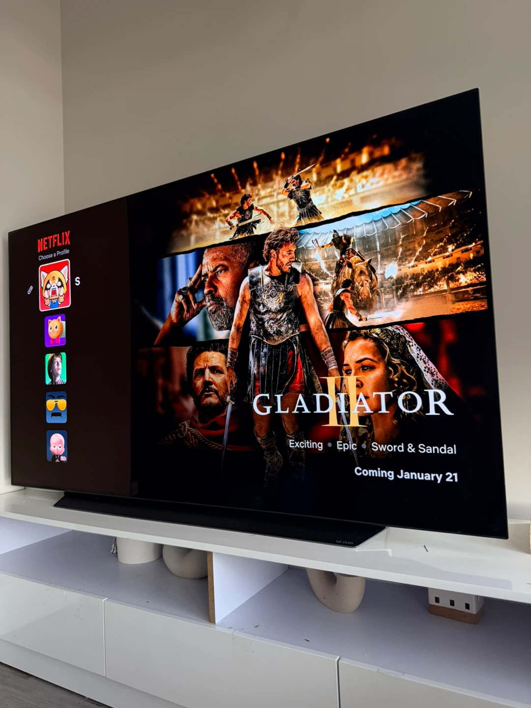 LG C1 65 inch 4K Smart OLED TV