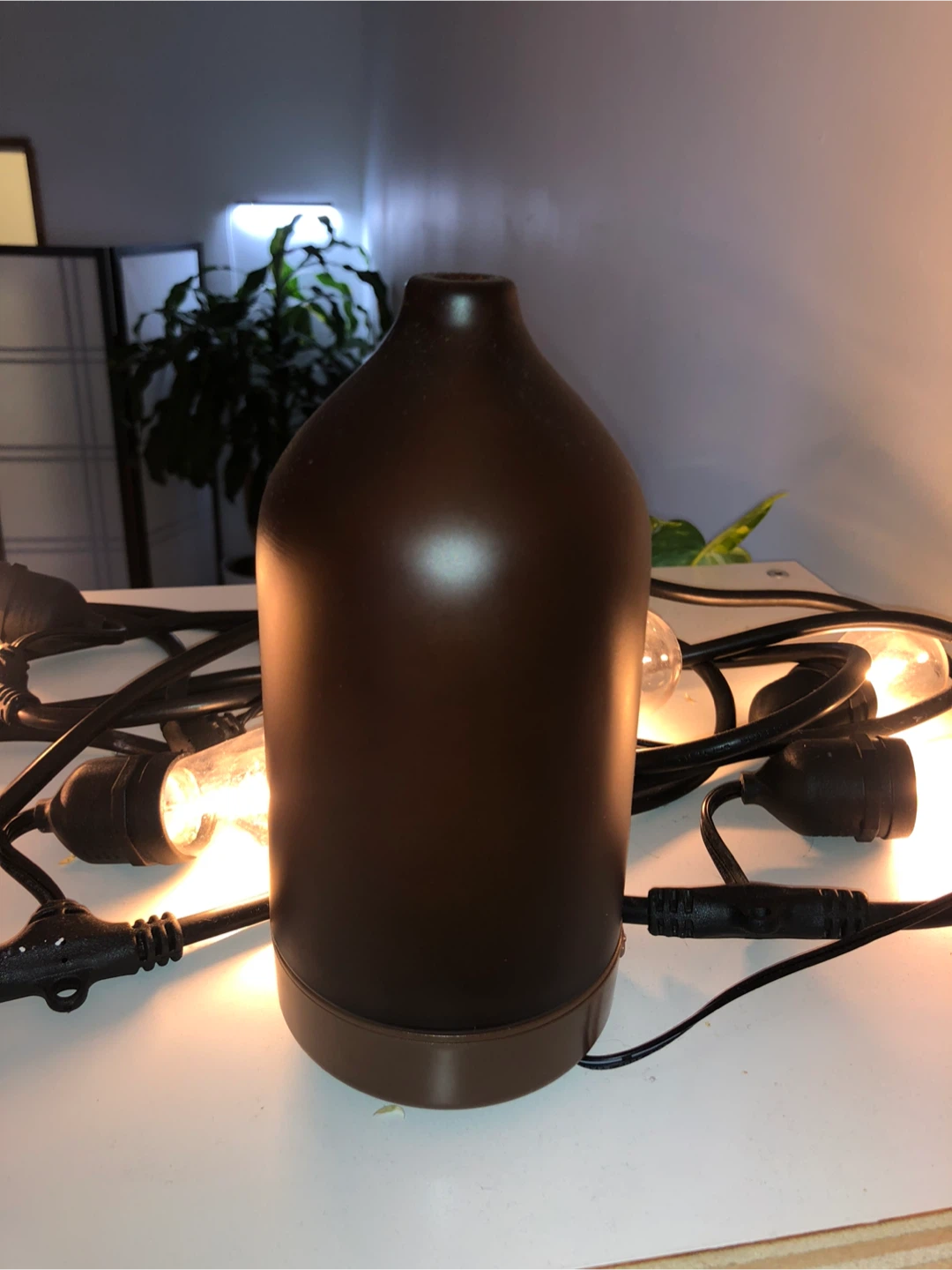 Saje Aroma Diffuser - Brown ceramic