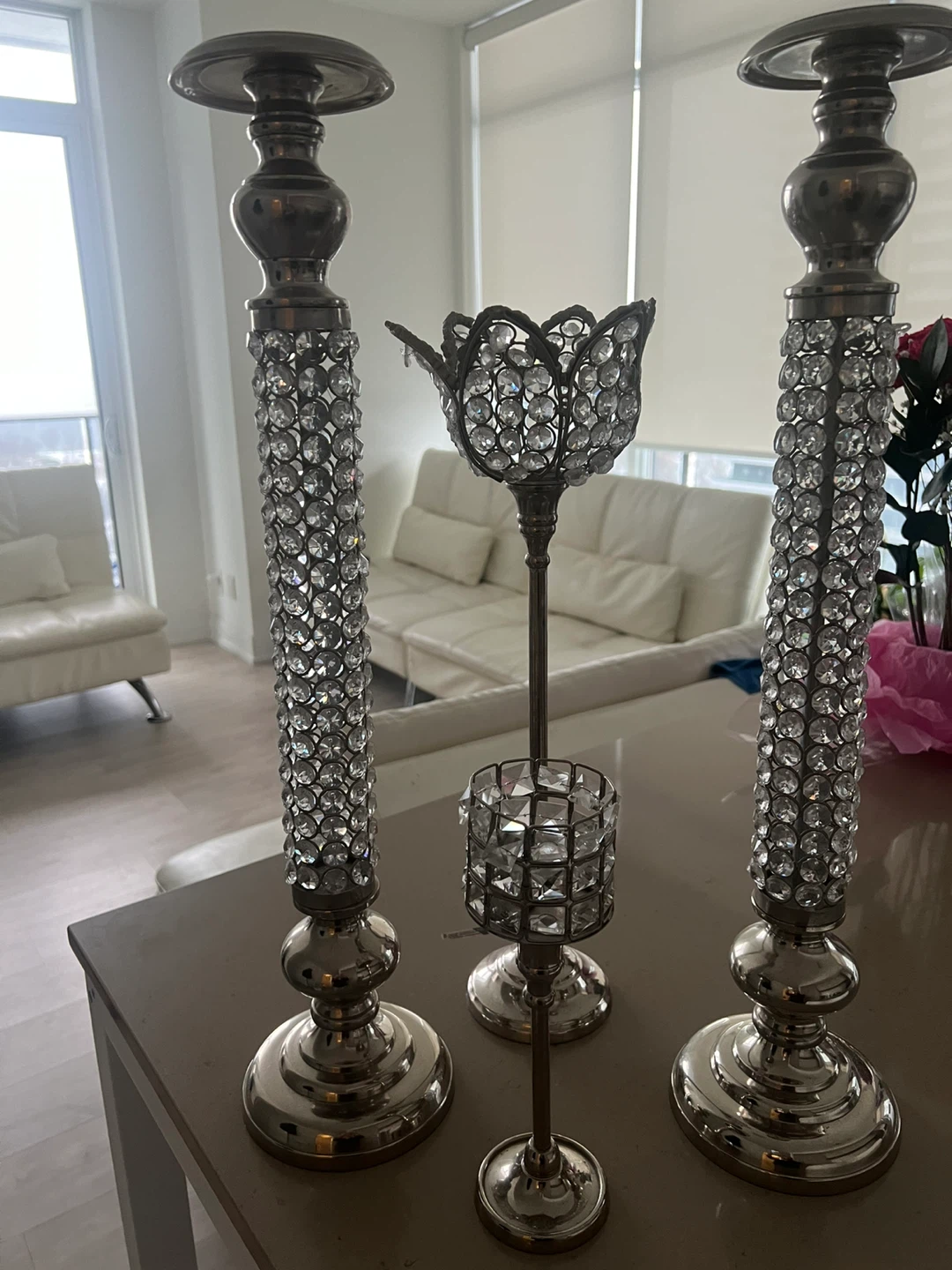 Candle Holders - Set of 3