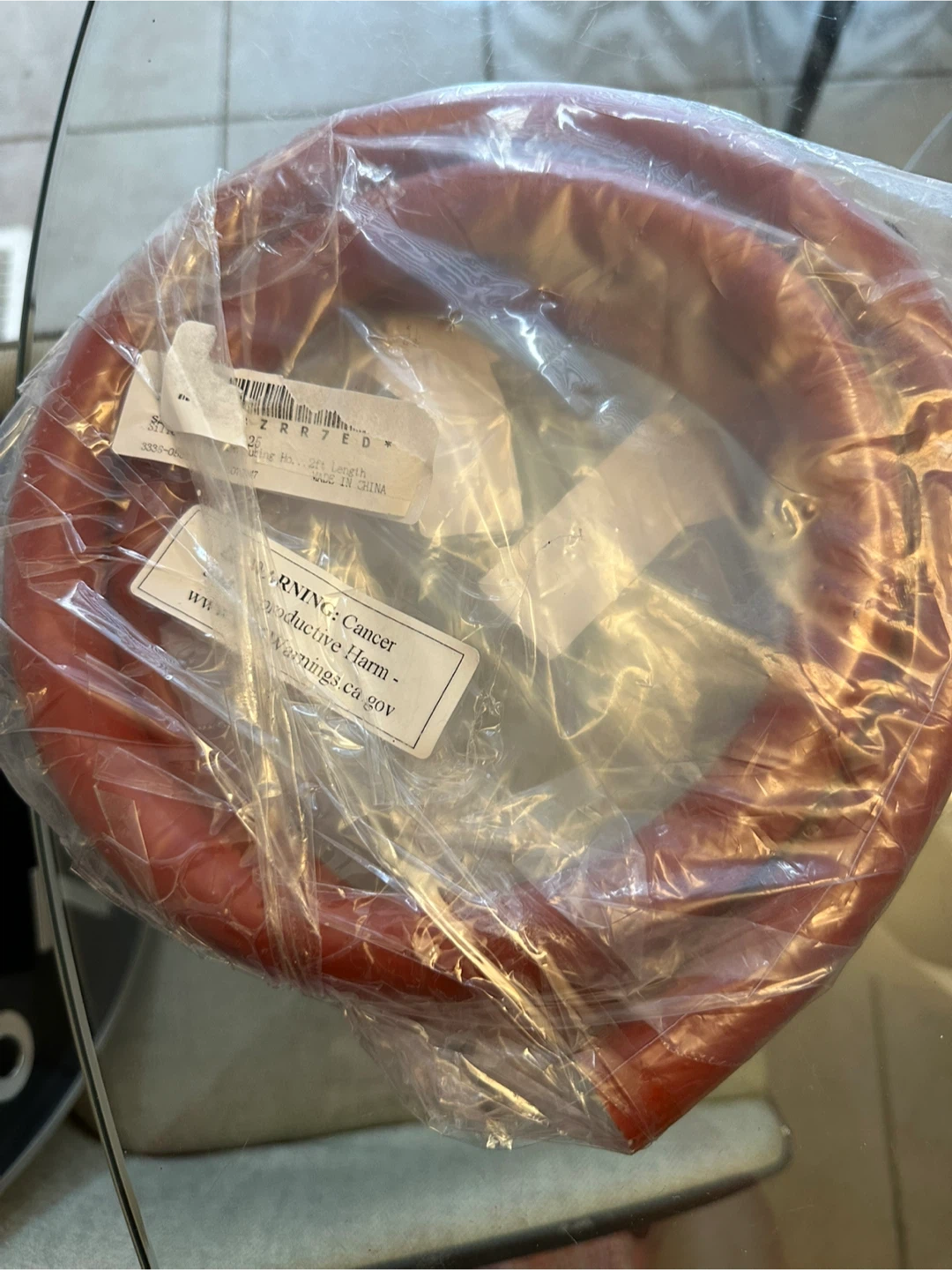2ft Length Silicone Vacuum Tubing Hose - New in Packaging