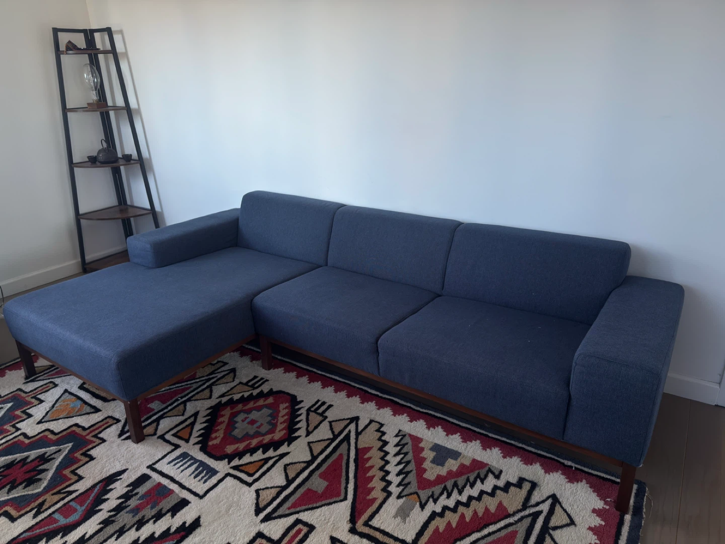 Blue Sectional Sofa