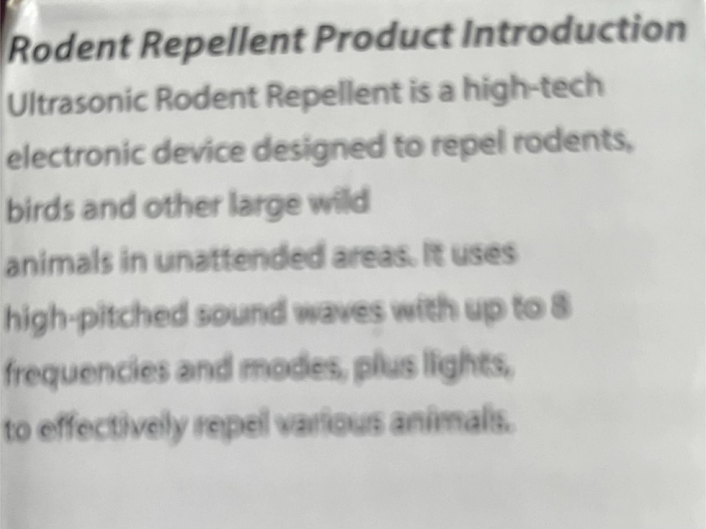 2 Ultrasonic Mice Repellent - Drive Away Animals - photo 2
